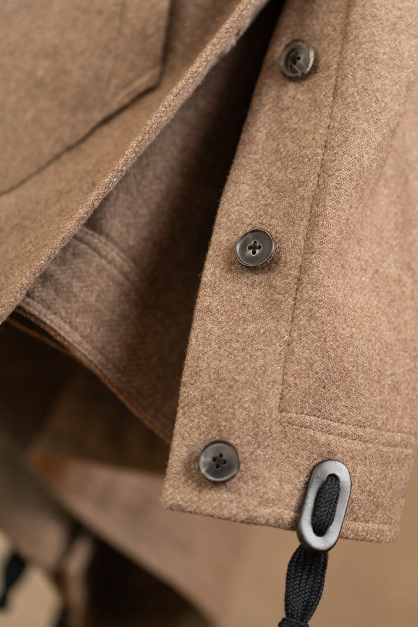 JAN JAN VAN ESSCHE-JACKET #54-NATURAL BROWN