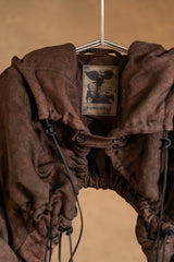 The Treasury Vienna Avantgarde Fashion Rundholz Jacket 1051101 Rust