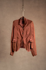 The Treasury Vienna Avantgarde Fashion Rundholz Jacket 1561121 Rust Cloud