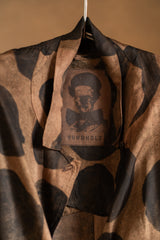 The Treasury Vienna Avantgarde Fashion Rundholz Coat 1821202 Cappuccino
