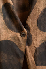 The Treasury Vienna Avantgarde Fashion Rundholz Coat 1821202 CappuccinoThe Treasury Vienna Avantgarde Fashion Rundholz Coat 1821202 Cappuccino