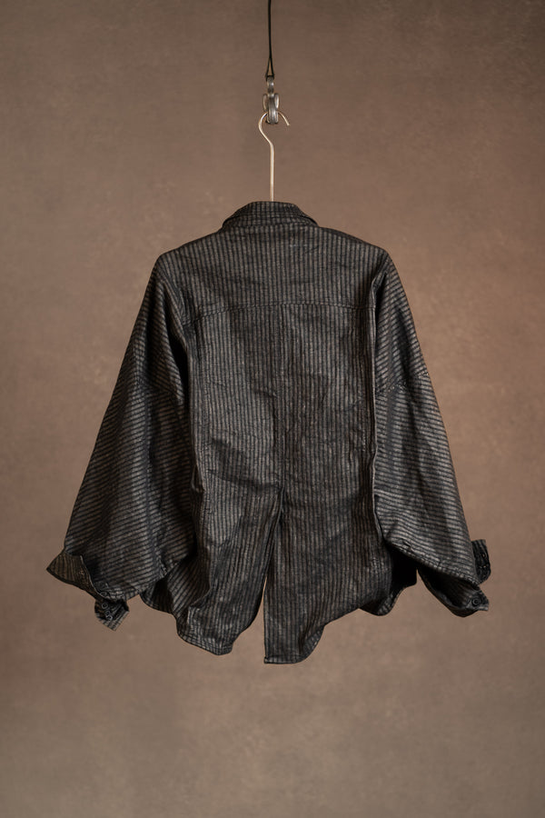 The Treasury Vienna Avantgarde Fashion Rundholz Jacket 1111104 Cappucino