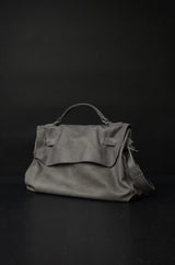 TUFORÉE-BAG-TR004-REAR FLAT LARGE-NUDE/GREY