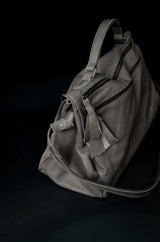 TUFORÉE-BAG-TR004-REAR FLAT LARGE-NUDE/GREY