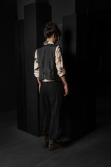 ALEKSANDR MANAMIS-WAISTCOAT-2251279-STRIPED VELVET