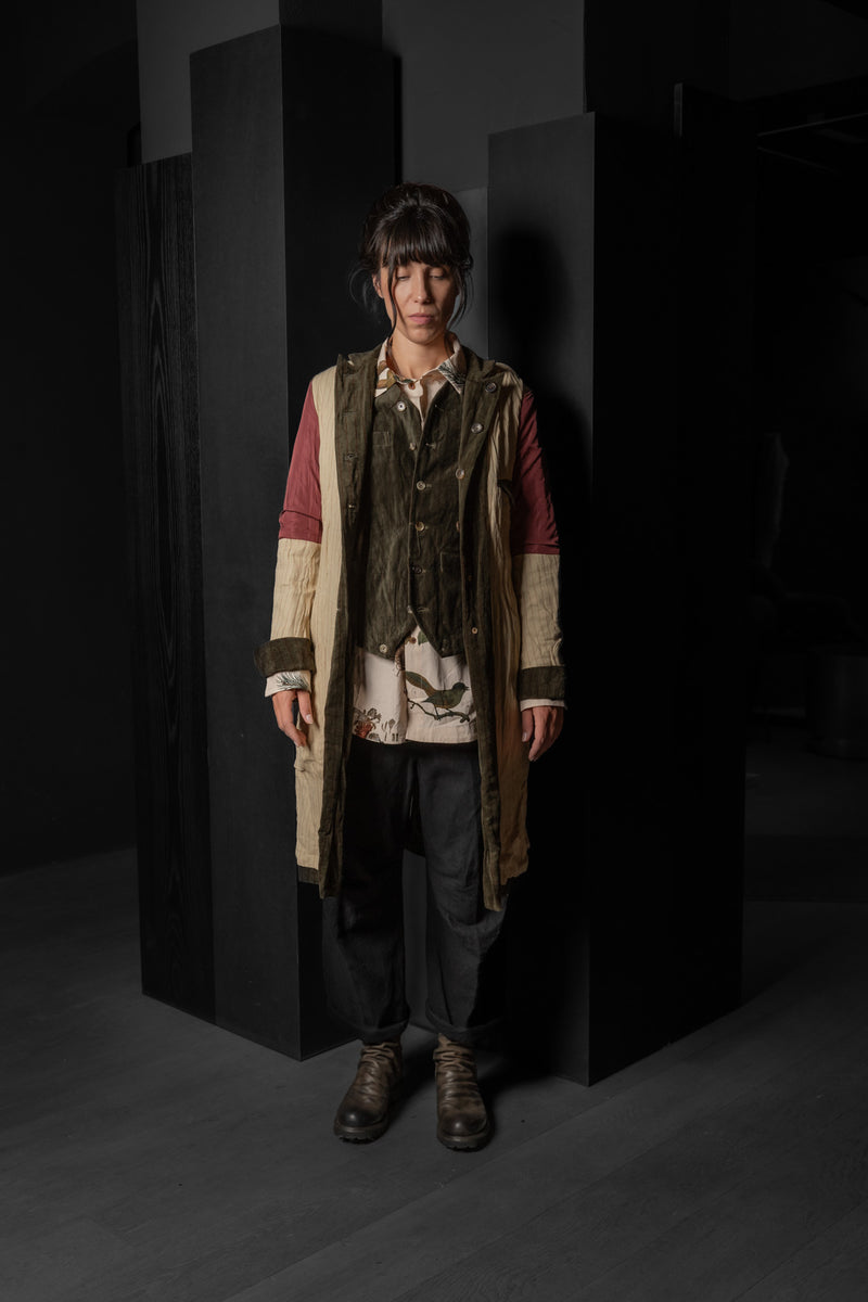 ALEKSANDR MANAMIS-COAT-2251280-STRIPED VELVET