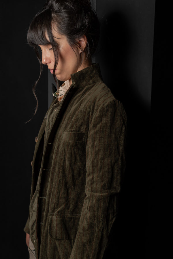 ALEKSANDR MANAMIS-COAT-2251280-STRIPED VELVET