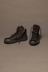 HANNES ROETHER-BOUNCE.090-BLK - Deutschleder & leather sneakers - The Treasury - Design Jungle - Avantgarde Fashion - Designermode Wien - Extravagante Mode Online - Avantgarde Onlineshop - Unique Fashion - Multi-Brand Avantgarde Store Vienna - High-End Avantgarde - Concept Store - Designermode Damen - Designermode Herren (7355176419521)